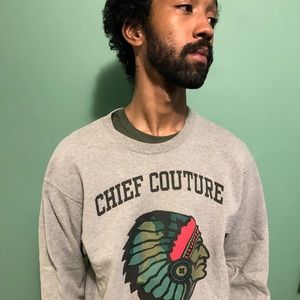 Chief couture crew neck sweater